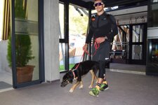 Hund Leine Maulkorb oeffentliche Verkehrsmittel Seilbahn